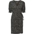 Pieces Tala 2/4 Wrap Kort Ermet Kjole