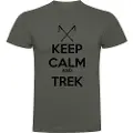 Kruskis Keep Calm And Trek Kortarmet T-skjorte
