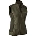 Deerhunter Lady Pam Bonded Fleece Waistcoat Graphite Green 44