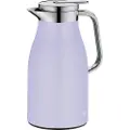 Alfi Skyline, Karaffel, 1 l, Kromfarget, Lavender, Plast, Silikon, Rustfritt stål, Termoplastisk elastomer (TPE), Rund, Plast