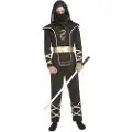 MOM Svart Ninja Mann Drakt