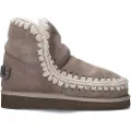 Mou for woman. MU.FW101050A Leather boots Eskimo 18 Glitter Logo taupe (38), 5 to 8 cm, None, Casual