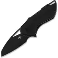 Bestech Riverstone - Blackwash - G10 foldekniv, svart