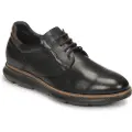 Fluchos for man. F1351 William F1351 black leather shoes (44), Flat, 1 to 3 cm, Laces, Casual, Havana, Classic