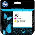 HP 70 Skrivehode lys magenta/gul