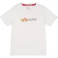 Alpha industries Label Kortarmet T-skjorte
