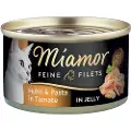 Miamor Fine Fileter 1 x 100 g - Kylling & pasta i gelé