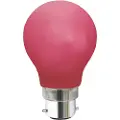 Star Trading Rød B22d LED-pære Outdoor