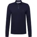 Tommy Hilfiger for man. MW0MW20182 Polo 1985 Slim Ls navy (M), Casual, Long sleeve, Organic Cotton, Sustainable