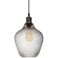 Atmosphera pendellampe, Omaha pendellampe, røkt glass