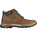 SKECHERS for man. 204394 Segment 2.0 Brodgen brown leather boots (40), Flat, Laces, Casual