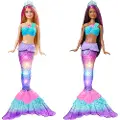 Barbie Dreamtopia Twinkle Lights Mermaid Light Up Dukke