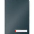 Leitz Cosy Privacy - L-formet mappe - 3 rom - for A4 (210 x 297 mm) - kapasitet: 40 ark - med fliker - rolig blått