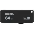 Kioxia TransMemory U365 - USB-flashstasjon - 64 GB - USB 3.2 Gen 1 - matt svart