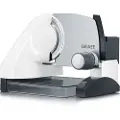 Graef SKS 500, Elektrisk, 3 cm, Sort, Rustfritt stål, Hvit, Metall, 17 cm, 170 W