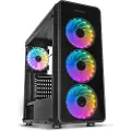 NOX Hummer Tgm Rainbow Rgb Pc-tårnkasse