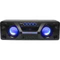 Denver BTB-410NR - Høyttaler - for bærbar bruk - trådløs - Bluetooth - toveis