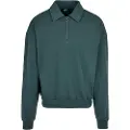 Urban Classics Shirt Collar Halv Glidelås Genser