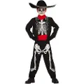 Guirca Mariachi-skjelettgutt-kostyme