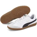Puma KING 21 IT Football Boots Unisex, Shoes, White/Black/Gum, 42.5