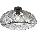 QAZQA Moderne taklampe sort - Zora