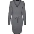 Vero Moda Hollyrem Curve Langarmet Kort Kjole