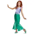 Disguise Disney Klassisk Prinsesse Ariel-jentekostyme