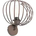 QAZQA Design vegglampe rustbrun 30 cm - Johanna