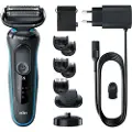 Braun Series 5 51-M4500cs - Barbermaskin - trådløs - mint blue
