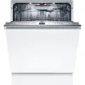 Bosch Serie | 6 PerfectDry SMV6ZDX49E - Oppvaskmaskin - innebygd - Wi-Fi - Nisje - bredde: 60 cm - dybde: 55 cm - høyde: 81.5 cm - grå