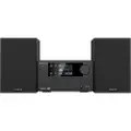 Kenwood Electronics M-725DAB-B, Hjemmelydanlegg (mikro), Sort, 50 W, 2-veis, 75 dB, 10%