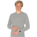 Glovii GJ1GS, Bluse, Voksen, Hankjønn, Grå, Monokromatisk, S