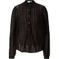 Vila Chikka Lace Langermet Bluse