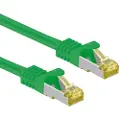 Goobay - Koblingskabel - RJ-45 (hann) til RJ-45 (hann) - 20 m - SFTP, PiMF - CAT 7 - halogenfri, formstøpt - grønn
