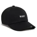 HUF Essentials OG Logo CV 6 Panel Caps svart