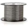 Nedis Cotr15010gy100 Mikrofonkabel 2x 0.23 Mm 100 M