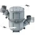 VETUS Nlp75 Eksosmanifold