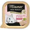 Miamor Milde Måltid Senior 16 x 100 g - Fjærkre Pur & Okse