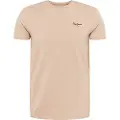 Pepe Jeans for man. PM508212 T-shirt Original Basic 3 N brown (L), Casual, Cotton, Short sleeve