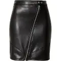 Urban Classics Synthetic Leather Biker Kort Skjørt