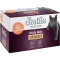 Smilla Sterilised Skåler 24 x 100 g - Kalkun med laks