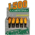 Nutrisport Eske Med L-karnitin 1500 Hetteglass Appelsin 20 Enheter