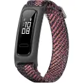 Huawei Band 4e - Aktivitetssporer med stropp - PET - sakura coral - display 0.5 - monokrom - Bluetooth - 6 g