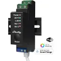 Shelly Pro 2 DIN-skinne 2-kanals relé, WiFi/LAN