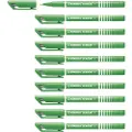 Stabilo Fineliner Stabilo Sensor 189 grøn 0,3 mm - (10 stk.)