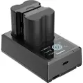 SmallRig 3822, Lithium-Ion (Li-Ion), 2 stykker, Batterier medfølger