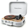 Muse MT-201 WW, Automatisk, Hvit, 45,75,33 RPM, Rotasjon, 3,5 mm, 10 W