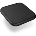 ZENS Single Qi Lader + USB-A out 10Winkl 18W USB-C PD Svart