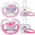 Philips AVENT Avent SCF080/02 Ultra Air Pacifier 2-pack assorted colors