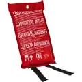 ABUS LD1118, 100 x 100 cm, Glassfiber, Rød, 1 stykker, DIN EN 1869:2001 by MPA Dresden, 950 g